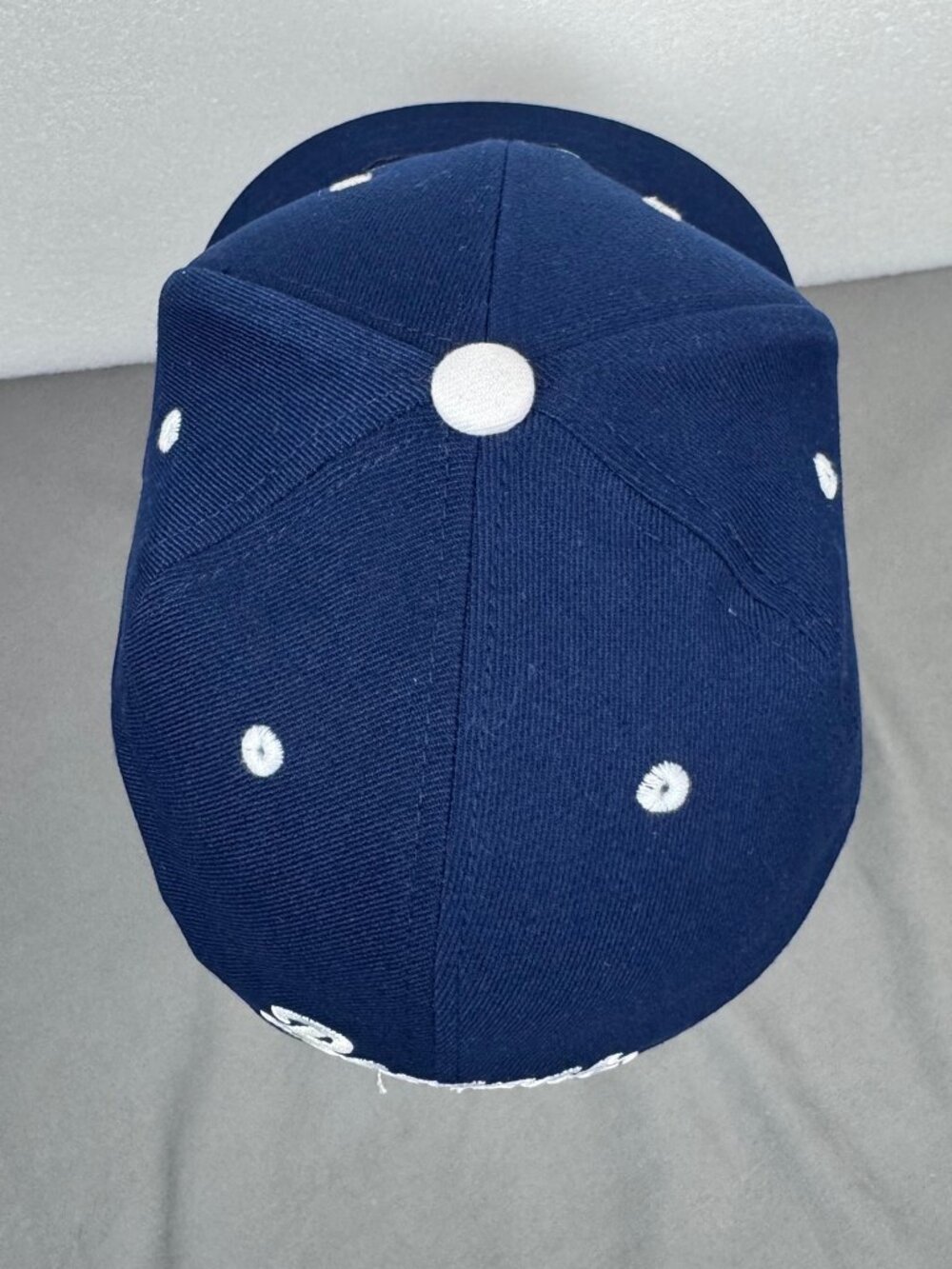 Savannah Bananas Baseball Hat Fitted Size L Blue Stretch Banana Ball Cap - Picture 8 of 10